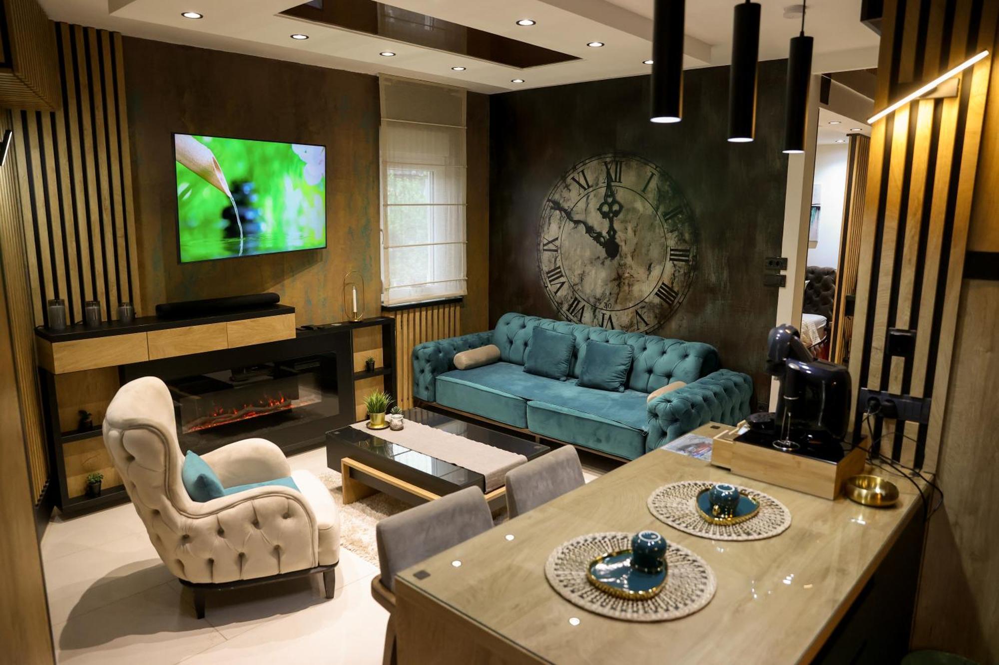 Design Apartment Platinium Spa Lux 5 Star "Havana" Completely Private Wellness & Spa Free Included Sauna & Jacuzzi & Salt Wall & Fire Place & 3D Ceilings & Business Wifi & Netflix & Keyless Code Entry & Full Smart App & Secure 2 Parking Place Ćuprija Exterior foto